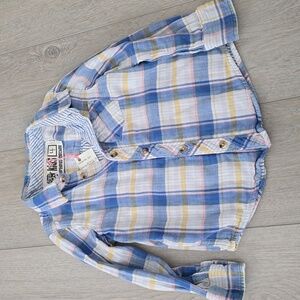 Kids Western Button Down Shirt